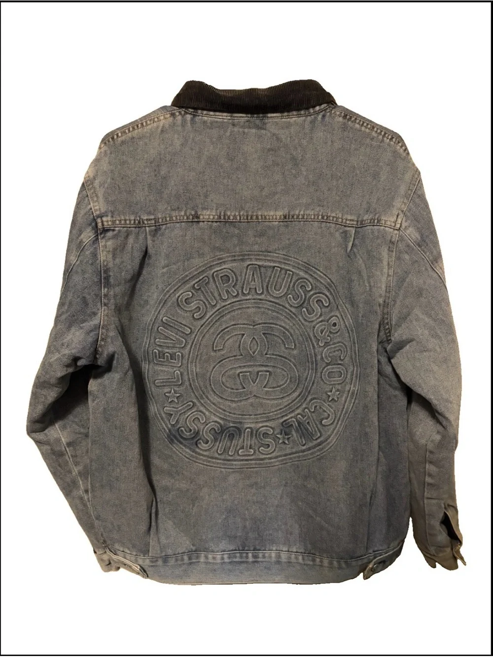 Levi’s X Stüssy Embossed Trucker Jacket